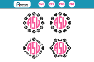 4 Paw Monogram Graphics for Crafts Review