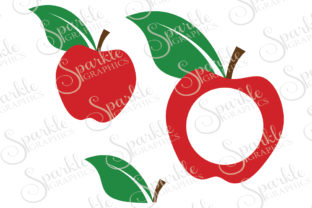 Apple Monogram Frames: Graphics for Crafts
