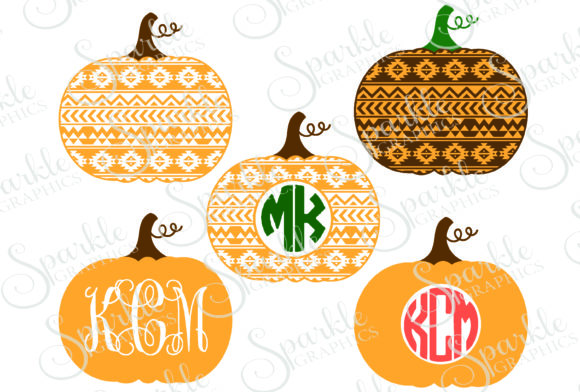 Aztec Pumpkin Cut File: Elevating Crafts & Graphics