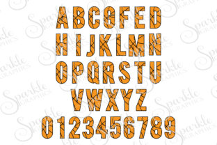 Basketball Font Cut File: Graphics for Crafts