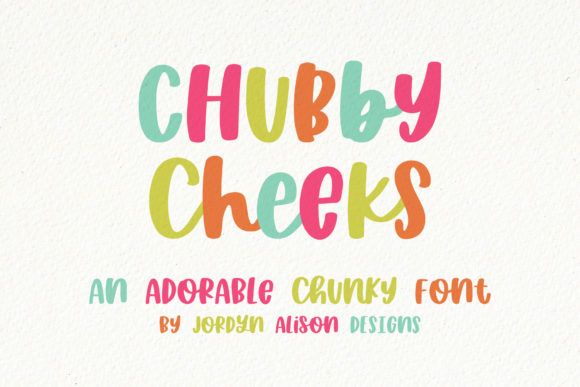 Chubby Cheeks: Script Amp Fonts for Bold Blog Graphics