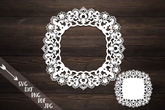 Doily, Lace, Monogram: Laser Cutting for Home Decor