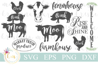 Farmhouse Cut File Bundle: Graphics for Crafts