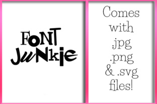Font Junkie: A Designer's Take on Bold Typography for Embroidery
