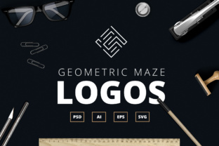 Geometric Maze Logos Templates: A Designer's Stitch Review