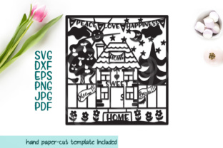 Home Sweet Home Graphics for Crafts & Branding