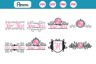 Monogram Frame Mini Bundle: Graphics for Crafts