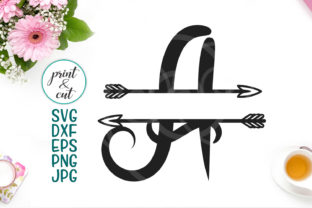 Monogram Letter a: Premium Graphics for Crafts