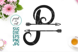 Monogram Letter P: Premium Graphics for Crafts & Blogs