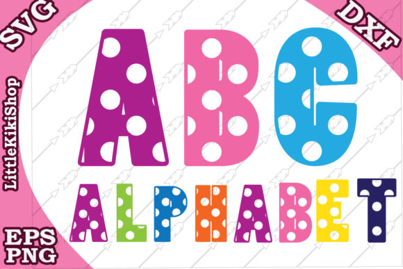 Polka Dot Font: Essential Graphics for Modern Crafts