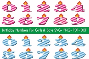 Review: Birthday Number Graphics & Print Templates