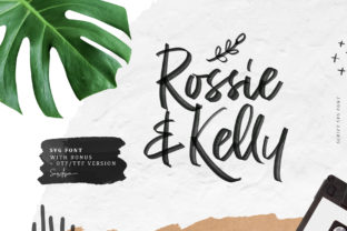 Rossie Kelly: Elegant Script Amp Fonts for Sellers