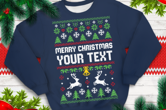 Ugly Sweater Template 3: Graphics for Crafts