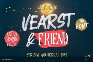 Vearst Friend Fonts: A Serif Design for Handmade Creators