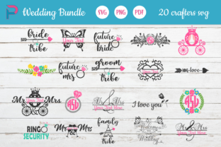 Wedding Bundle: Essential Graphics for Crafts
